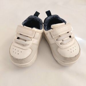 Carter's Every Step® First Walker Casual Sneakers - White, Size 2